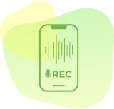 相手との会話音声や動画など